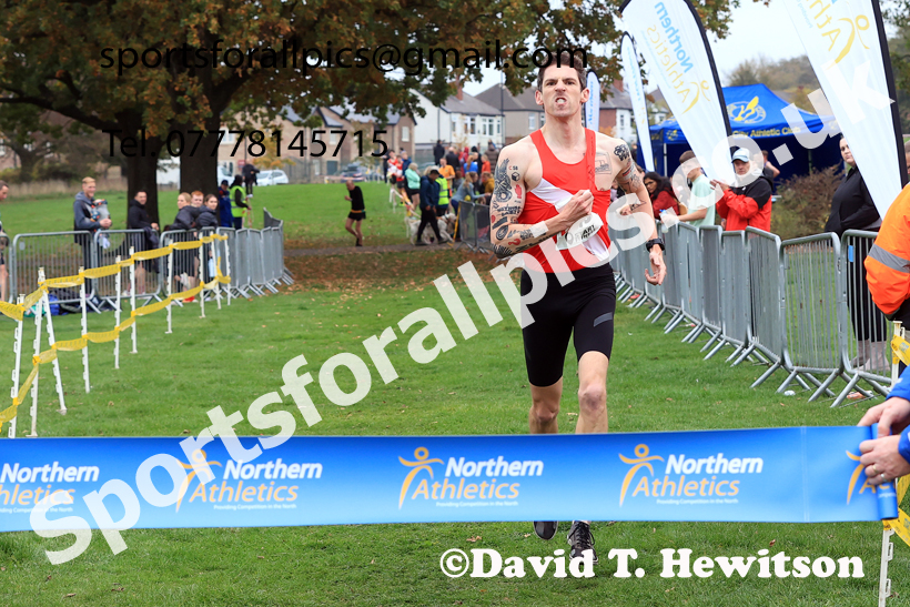 Senior Mens relay, 2025 Northern Cross Country Relays, Graves Park, Sheffield. Photo: David T. Hewitson/Sports for All Pics